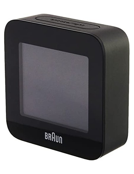 Despertador Digital Braun BC08B-DCF Negro Con Ajuste Automático De Hora - Kiwiku  