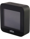 Braun Despertador de Viaje Inalámbrico Digital Bc08b-dcf Negro Con Ajuste Automático de Hora