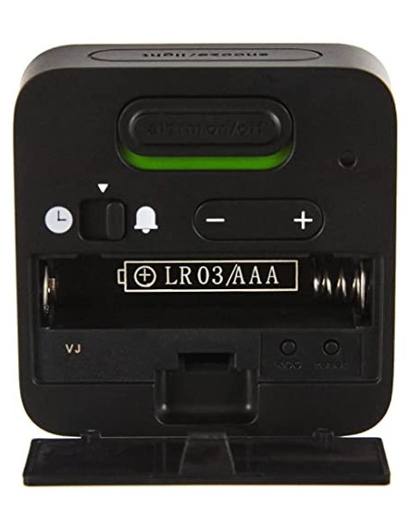 Despertador Digital Braun BC08B-DCF Negro Con Ajuste Automático De Hora - Kiwiku  