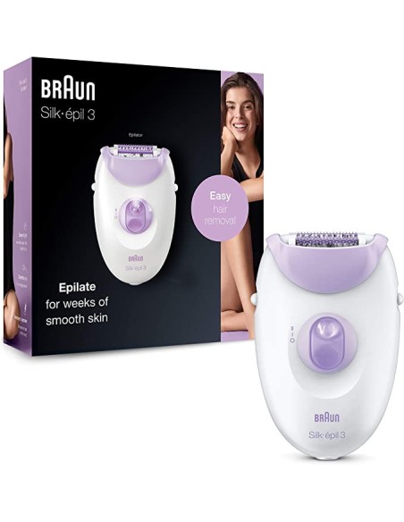 Ofertón Braun BRASE3170 Depiladora braun silk-epil series 3 3170 - 20 pinzas - smartlight - rodillos de masaje - 2 velocidad