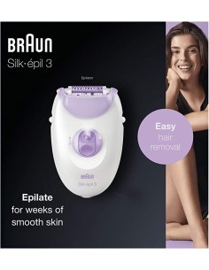 Ofertón Braun BRASE3170 Depiladora braun silk-epil series 3 3170 - 20 pinzas - smartlight - rodillos de masaje - 2 velocidad 2