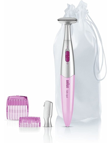 Mejor Precio en Braun FG1100 ROSA Recortadora braun silk-epil 3 en 1 fg1100 rosa - cabezal alta precisiÓn - cabezal fino - 2 pei