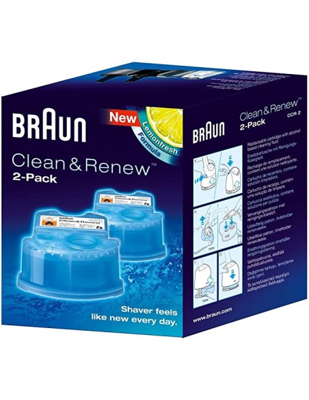 Comprar BRAUN - (P&G) 65331707 Cartucho braun limpiador ccr2