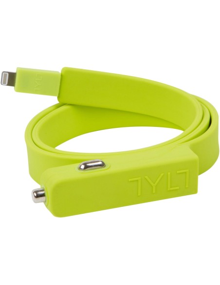 Tylt Band - Cargador de coche para Apple iPhone 5/5s, iPad mini, iPad (Lightning + cable USB) verde: Kiwiku.com: Electrónica
