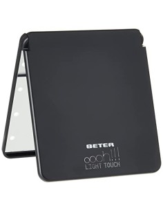 Oportunidad BETER  ESPEJO OHH! light touch doble plegable con luz led #negro 2