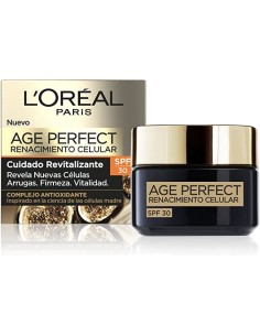 #3 en Top 20 Antiarrugas - Antiedad Más Vendidos - L'oreal Paris Age Perfect Renacimiento Celular Crema Día Spf30 50 Ml
