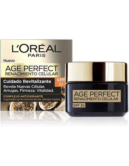 Compra L'OREAL PARIS Age Perfect Renacimiento Celular Crema Día SPF30 50 ml en Kiwiku