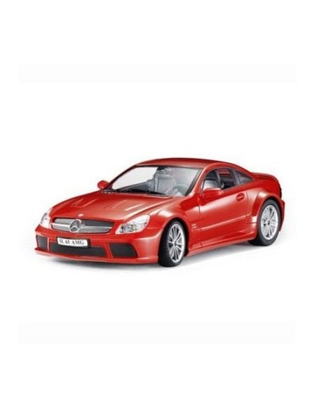 Coche escala 1:16 MERCEDES SL65 Bluetooth color rojo