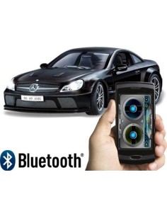 Coche escala 1:16 MERCEDES SL65 Bluetooth color negro