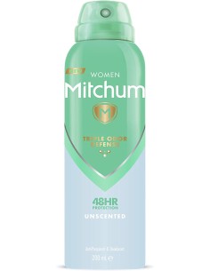 Oportunidad Mitchum Desodorante Advanced Control Unscented Spray 200Ml