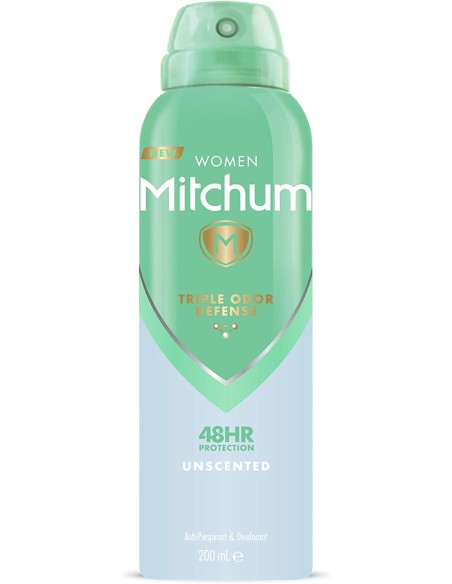 Oportunidad Mitchum Desodorante Advanced Control Unscented Spray 200Ml