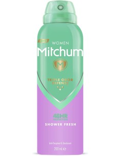 Oferta - Mitchum Women Shower Fresh Desodorante Spray 200Ml.