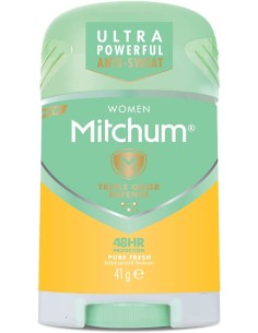 MITCHUM Women Pure Fresh Desodorante Stick 41G Para Mujer - Protección 48 Horas | Kiwiku