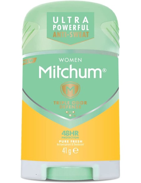 MITCHUM Women Pure Fresh Desodorante Stick 41G Para Mujer - Protección 48 Horas | Kiwiku