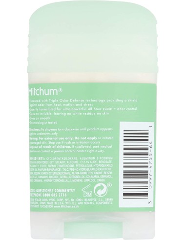 MITCHUM Women Pure Fresh Desodorante Stick 41G Para Mujer - Protección 48 Horas | Kiwiku