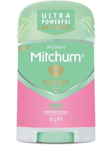 MITCHUM Powder Fresh Desodorante Stick Antitranspirante 41G Para Mujer - Kiwiku