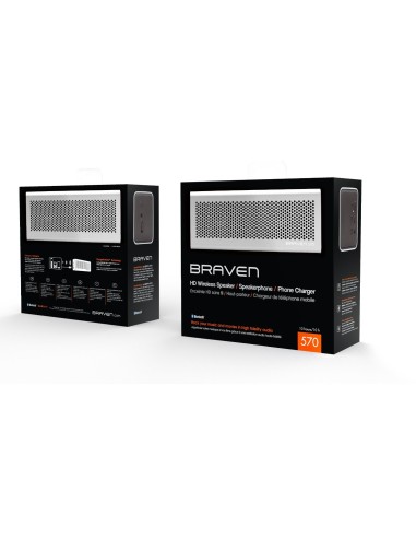 Braven 570 Portable Wireless Speaker - Blanco