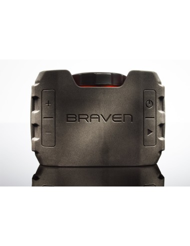 Kiwiku.com: Braven BRV-1 Lava - Altavoces inalámbricos portátiles, negro/gris + detalle naranja - Electrónica