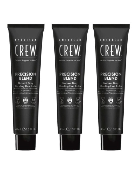 AMERICAN CREW Precision Blend Lote #7-8 Light 3 Piezas - Kit De Coloración Para Hombre | Kiwiku  