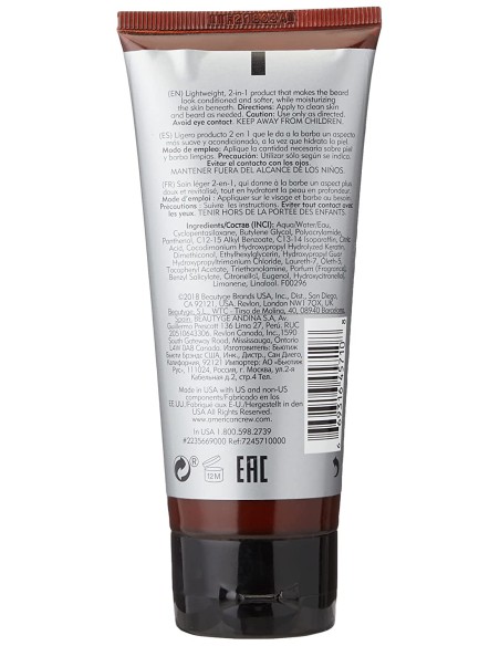 Ofertón AMERICAN CREW  American Crew 2 In 1 Skin Moisturizer & Beard Conditioner 100 ml
