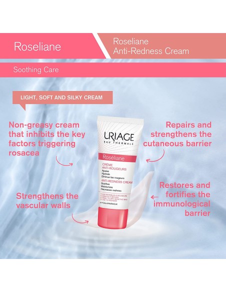 Ofertón Uriage Roseliane Crema Antirrojeces 40Ml