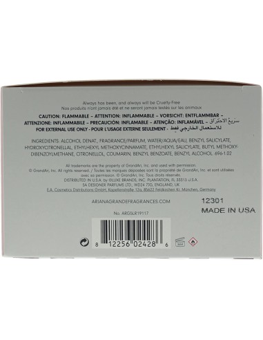Oportunidad Ariana Grande Thank U Next Eau de Parfum 50Ml Spray
