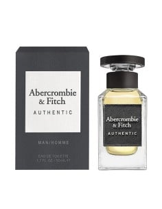 Abercrombie &amp; Fitch Authentic Man Eau de Toilette 50ml Spray para Hombre - Kiwiku