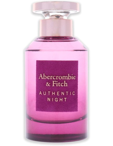 Abercrombie &amp; Fitch Authentic Night Eau de Parfum 100ml Spray Para Hombre - Kiwiku