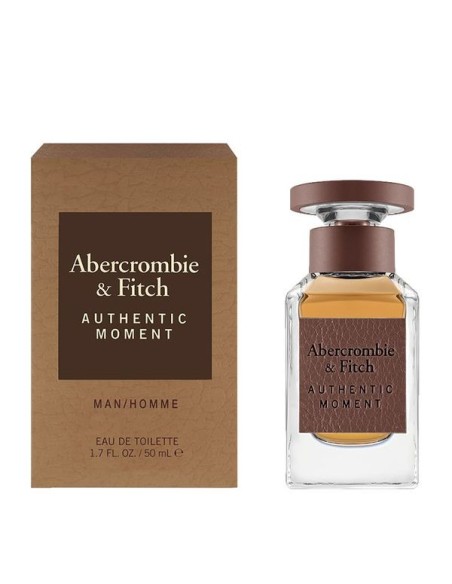 Abercrombie & Fitch Authentic Moment Men Eau de Toilette 50ml Para Hombre - Kiwiku