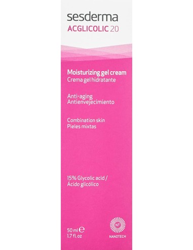 Oportunidad SESDERMA  ACGLICOLIC 20 crema gel hidratante 50 ml