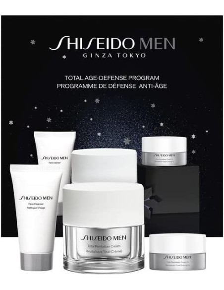 Oportunidad SHISEIDO MEN TOTAL REVITALIZER LOTE 3 pz.