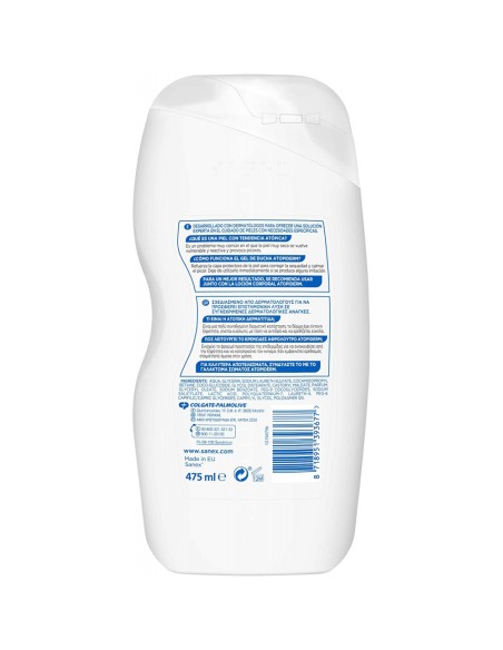 Mejor Precio en SANEX  Sanex atopiderm gel de ducha piel atópica 475ml