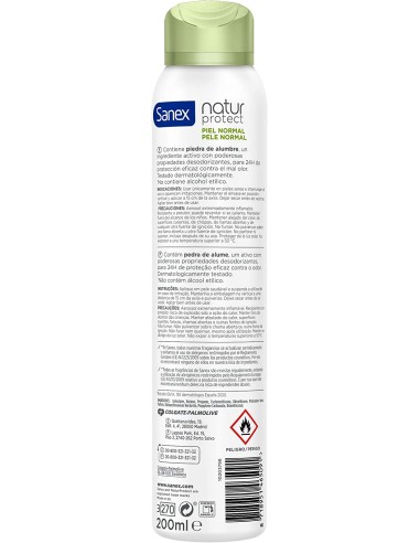 Mejor Precio en SANEX  "des sanex np p-normal sp 200 natur protect"