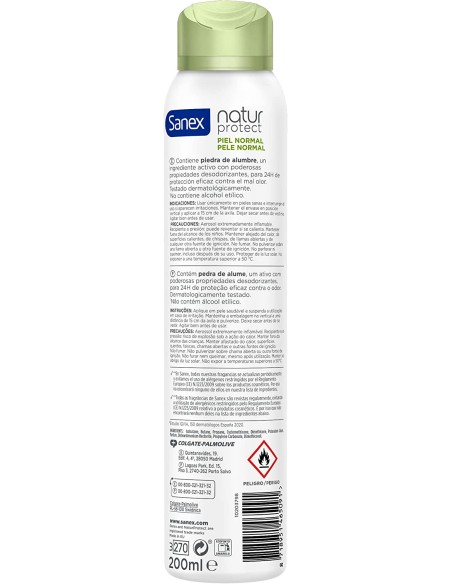 Mejor Precio en SANEX  "des sanex np p-normal sp 200 natur protect"