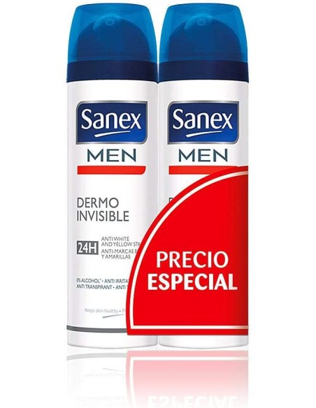 Mejor Precio en SANEX  Sanex Men Dermo Invisible Desodorante Vaporizador - 2 Piezas
