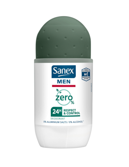 Comprar SANEX  MEN ZERO% RESPECT & CONTROL deo roll-on 50 ml