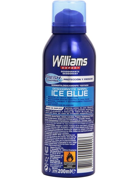 Comprar Desodorante Williams Ice Blue Vaporizador 200ml