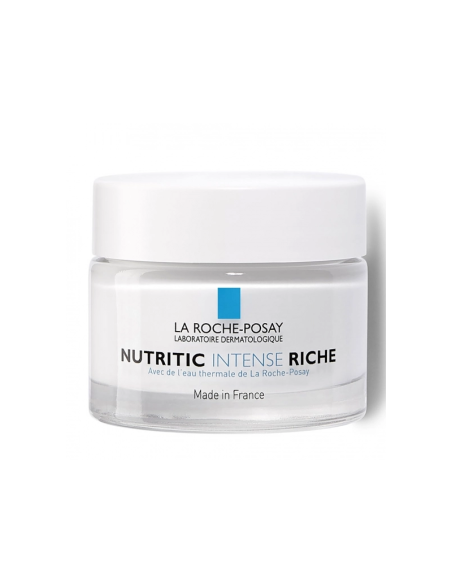 LA ROCHE-POSAY Nutritic Intense Crema Facial Hidratante 50 ml - Hidratación Profunda  