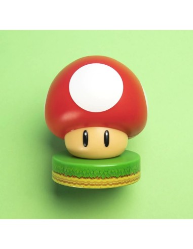Comprar PALADONE  Lampara 3d seta super mario bros nintendo