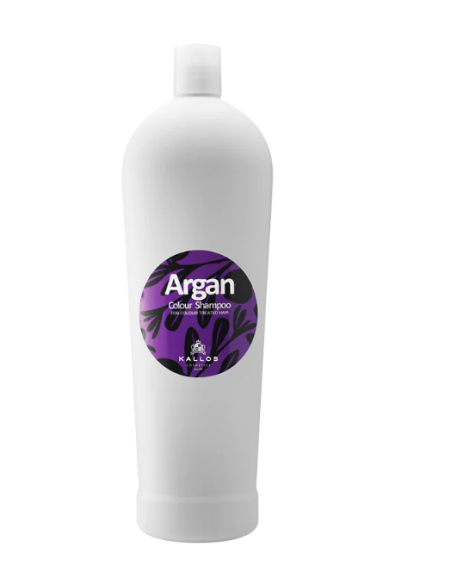 KALLOS Champú Argan Colour Para Cabello Teñido 1000ml - Kiwiku