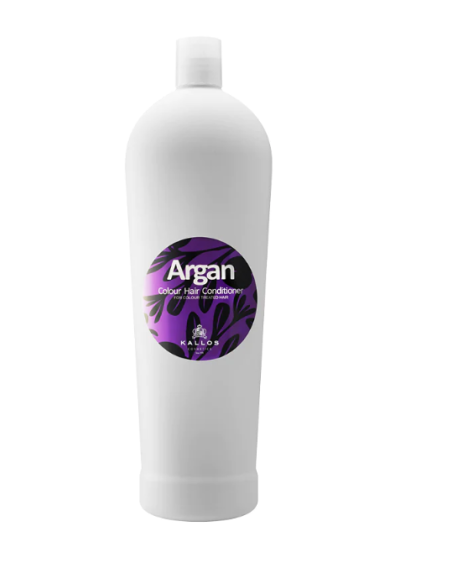 Acondicionador KALLOS Argan Colour Hair 1000 ml Para Cabello Teñido - Kiwiku