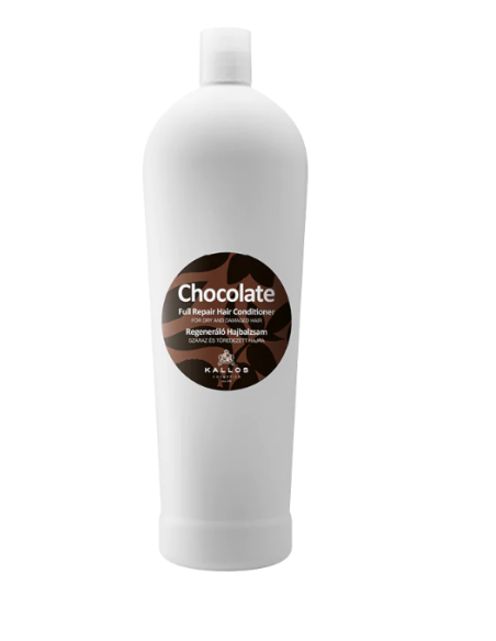 KALLOS Chocolate Full Repair Hair Acondicionador Bálsamo Capilar Regenerador 1000ml - Kiwiku