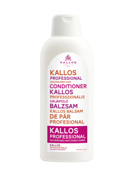 KALLOS Acondicionador Bálsamo Regenerador Para Cabello Seco Y Partido 1000ml - Kiwiku