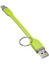 Celly Cable USB-A USB-C 12 Cm Verde