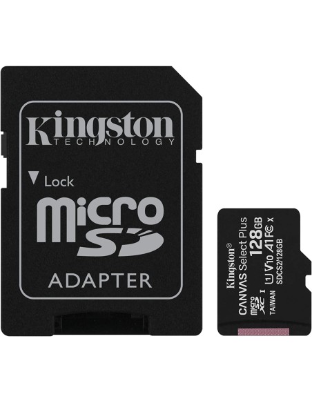 Comprar Kingston SDCS2/128GB Memoria 128gb canvas select plus micro sd