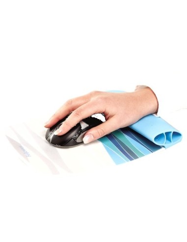 Fellowes 9362101 - Reposamunecas flexible oceano