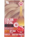 Azalea Color Total Nº 10 Rubio Platino - Tinte para Pelo Mujer - Coloración Permanente en Crema Con Aceite de Argán y Tsubaki - 