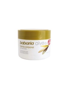 Mejor Precio en BABARIA  Babaria crema corporal hidratante aceite de oliva 250ml