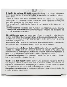 Compra Bella Aurora Sérénité Jabón Limpiador y Desmaquillante 100gr en Kiwiku 2