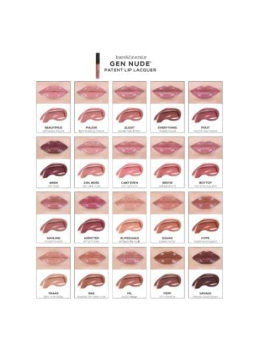 Oportunidad Bare Minerals  GEN NUDE patent lip lacquer #major